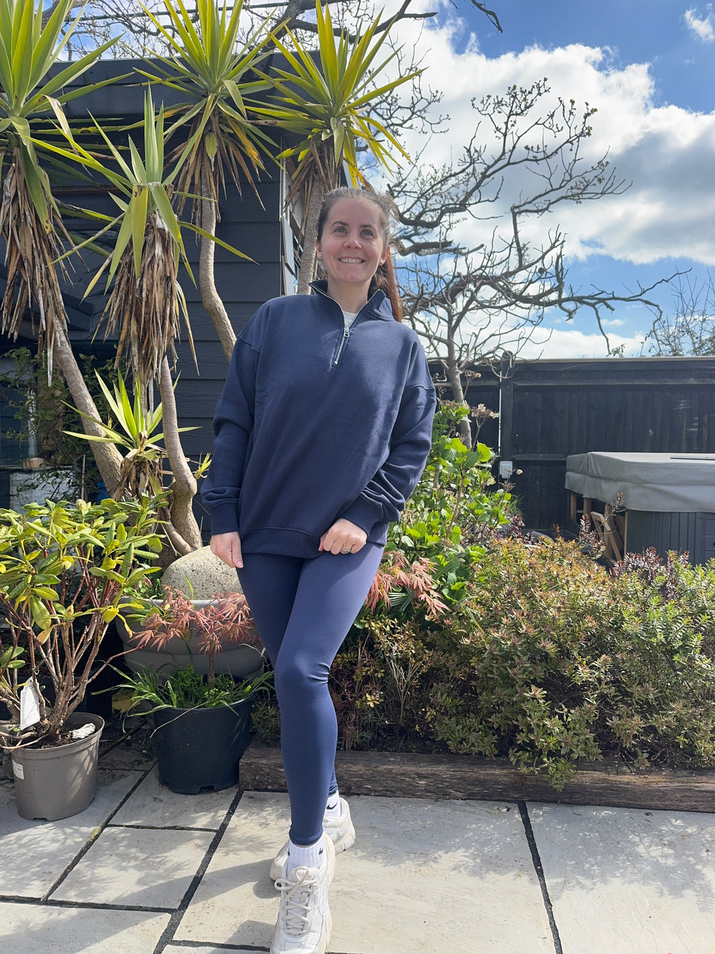 Half Zip Sweatshirt