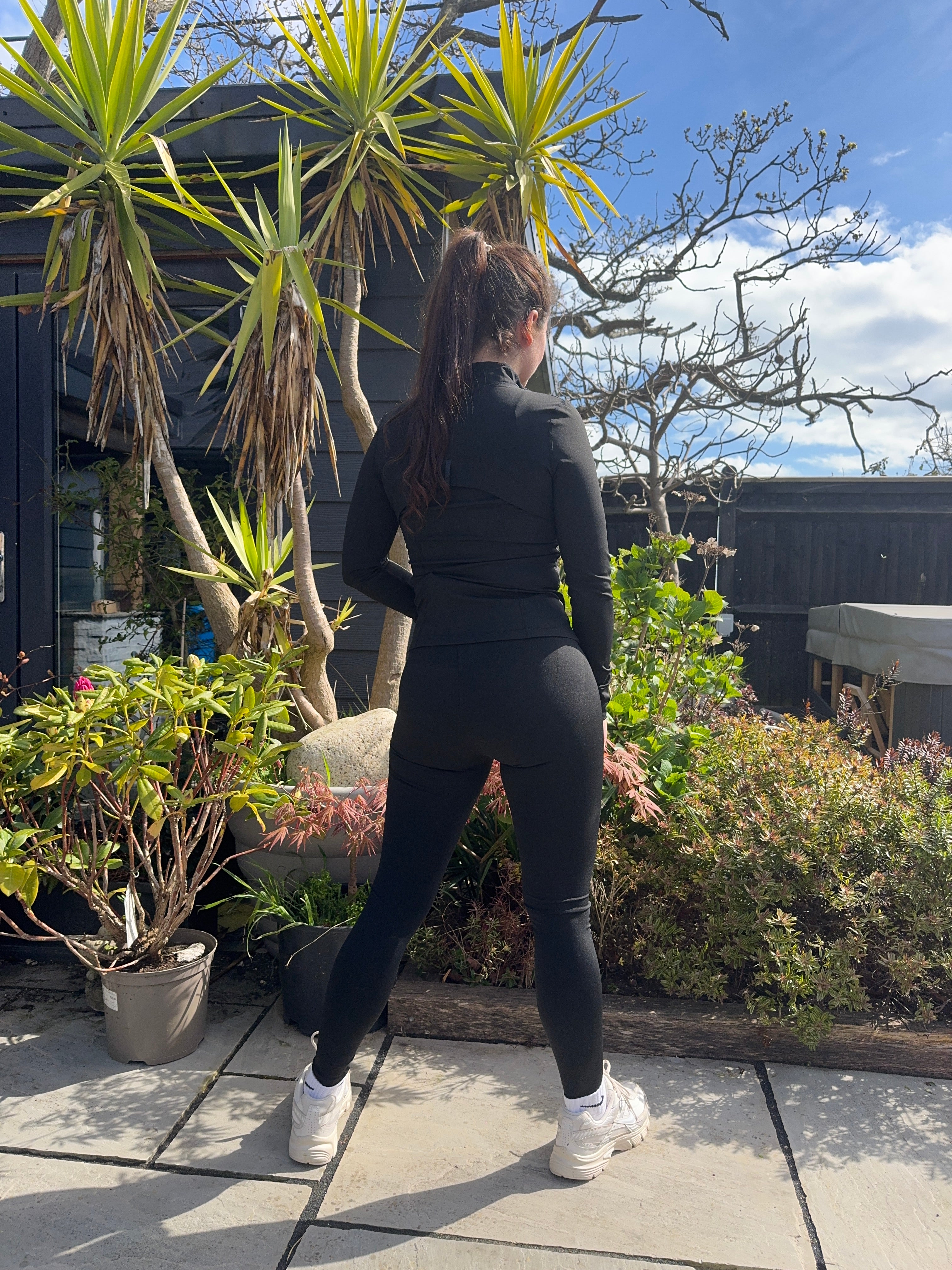 Sculpted Fitness Jacket And Legging Set